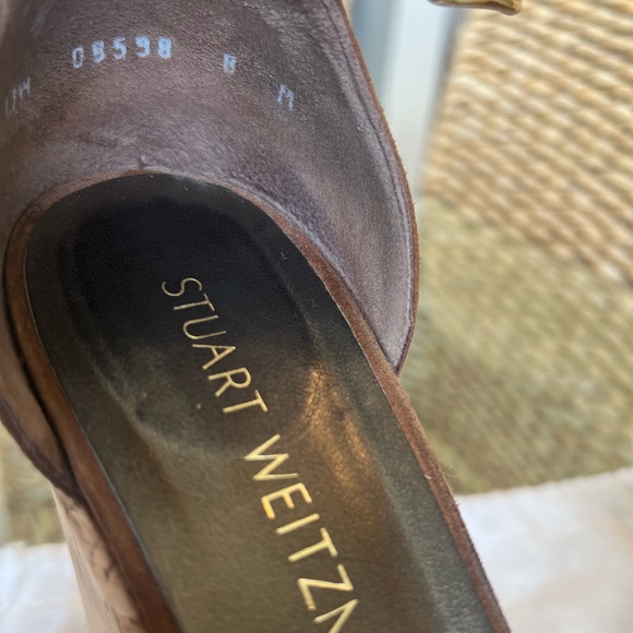 Stuart Weitzman Platform Sandals size 8 - Picture 9 of 9